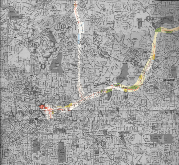 scan of Atlanta map